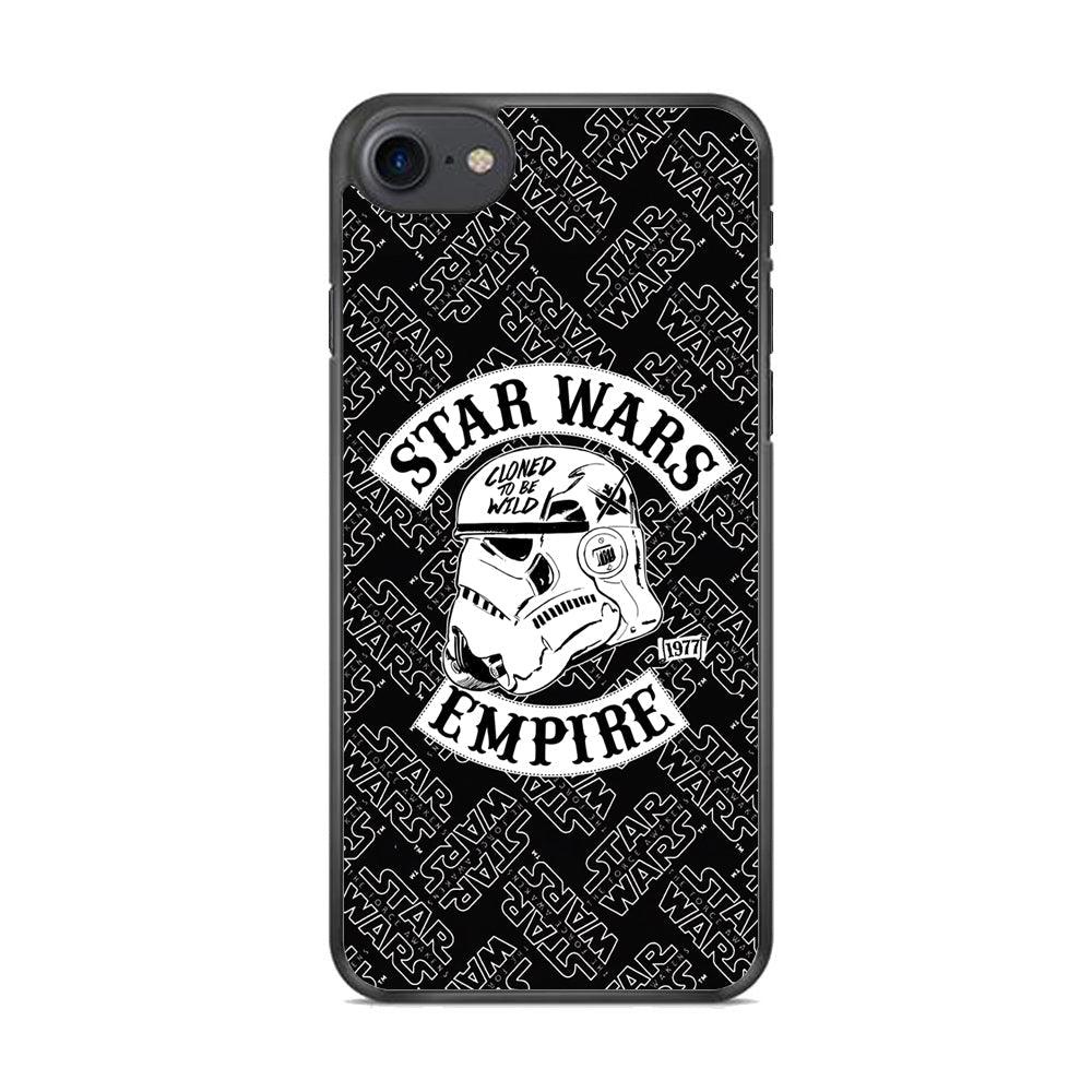 Star Wars Wild Clone Empire iPhone 7 Case-Rubber Black (2D Case)-Oxvistore