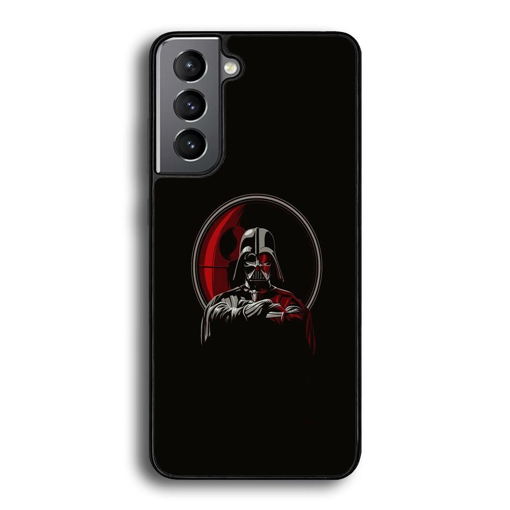 Starwars Darkness of Darth Vader Samsung Galaxy S22 Case-Rubber Black (2D Case)-Oxvistore