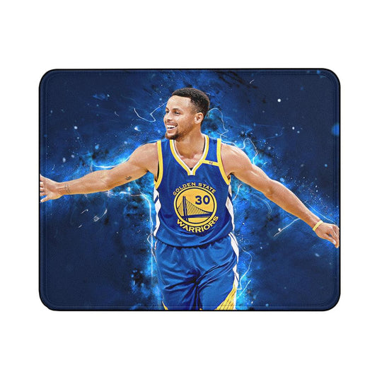 Stephen Curry Golden State Art Mouse Pads | Custom Mouse Pad with Non-Slip Rubber Base