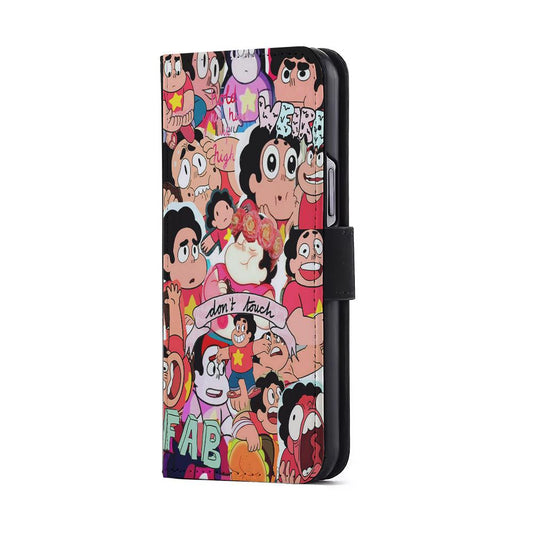 Steven Universe Collection Cartoon Flip Wallet Phone Case-Oxvistore