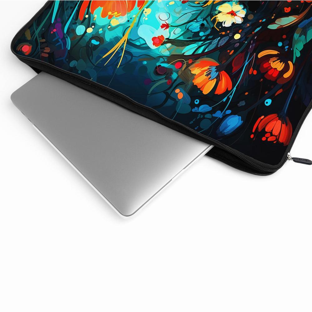 Stunning Flower Abstract Laptop Sleeve Protective Cover-Oxvistore
