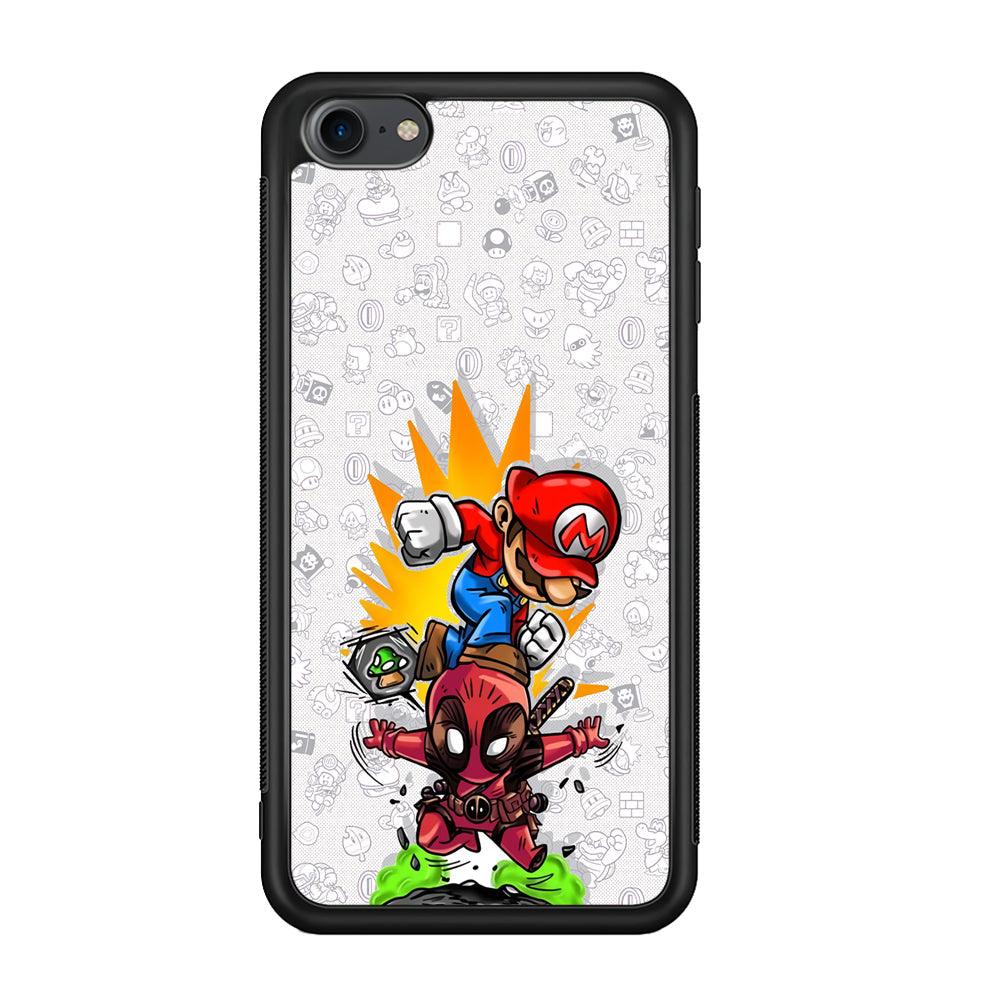 Super Mario Jerk The Problem iPod Touch 6 Case-Rubber Black (2D Case)-Oxvistore