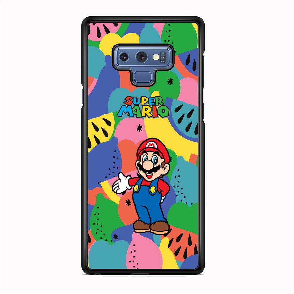 Super Mario Fruits Party Samsung Galaxy Note 9 Case-3D Case-Oxvistore