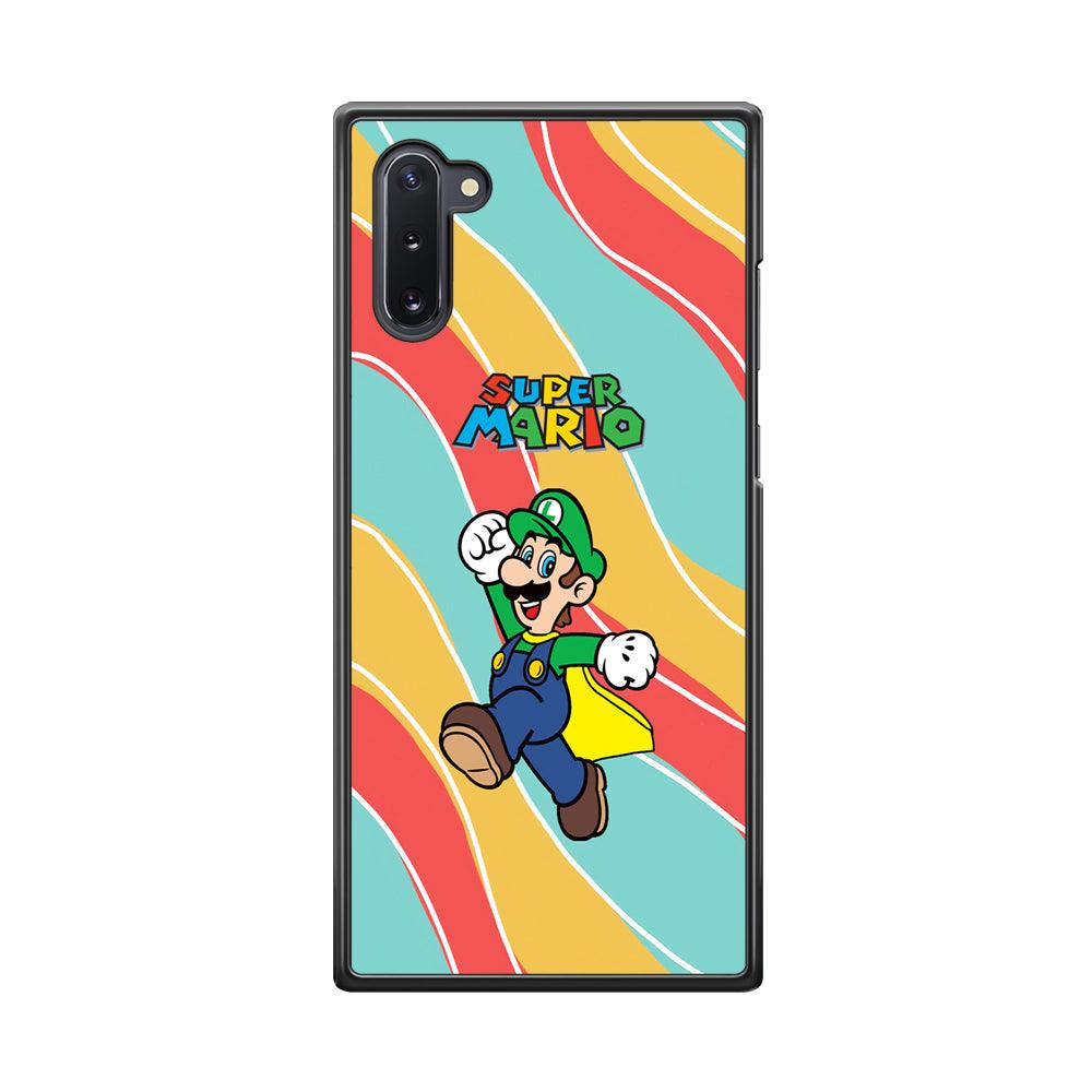 Super Mario Luigi Step and Fly Samsung Galaxy Note 10 Case-3D Case-Oxvistore