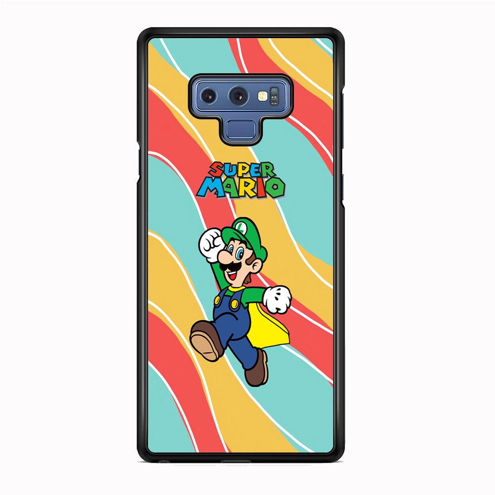Super Mario Luigi Step and Fly Samsung Galaxy Note 9 Case-3D Case-Oxvistore