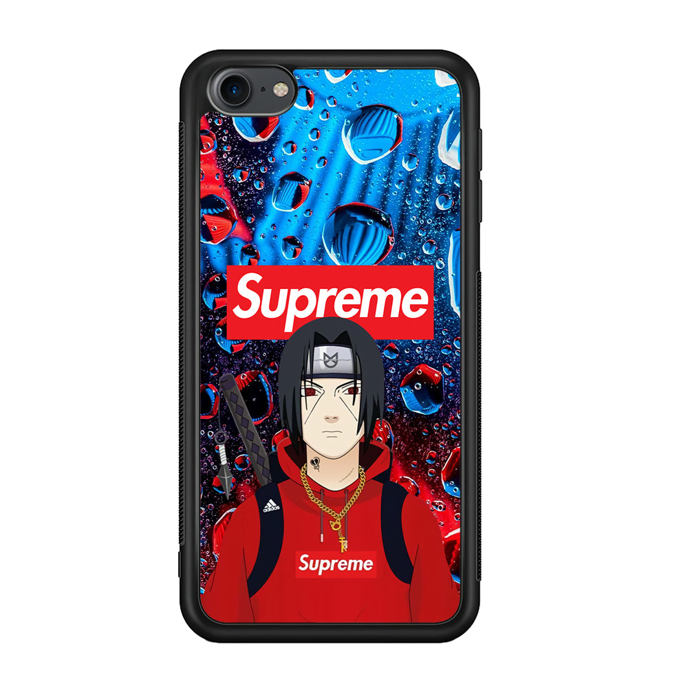 Supreme Itachi Flying Water iPod Touch 6 Case-Rubber White (2D Case)-Oxvistore