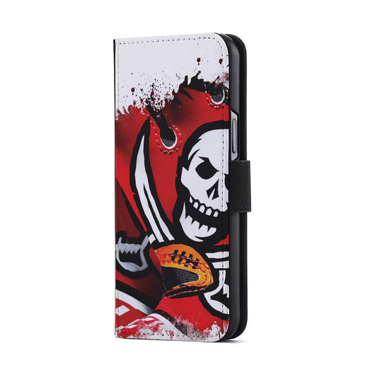Tampa Bay Buccaneers Gloves Flip Wallet Phone Case-Oxvistore