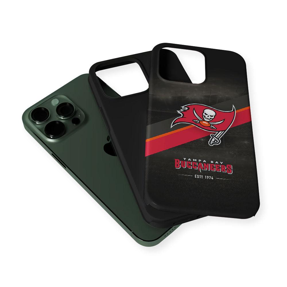 Tampa Bay Buccaneers Logo 2 in 1 Tough Phone Case-Oxvistore