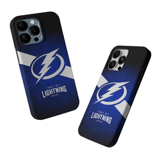 Tampa Bay Lightning Logo 2 in 1 Tough Phone Case-Oxvistore