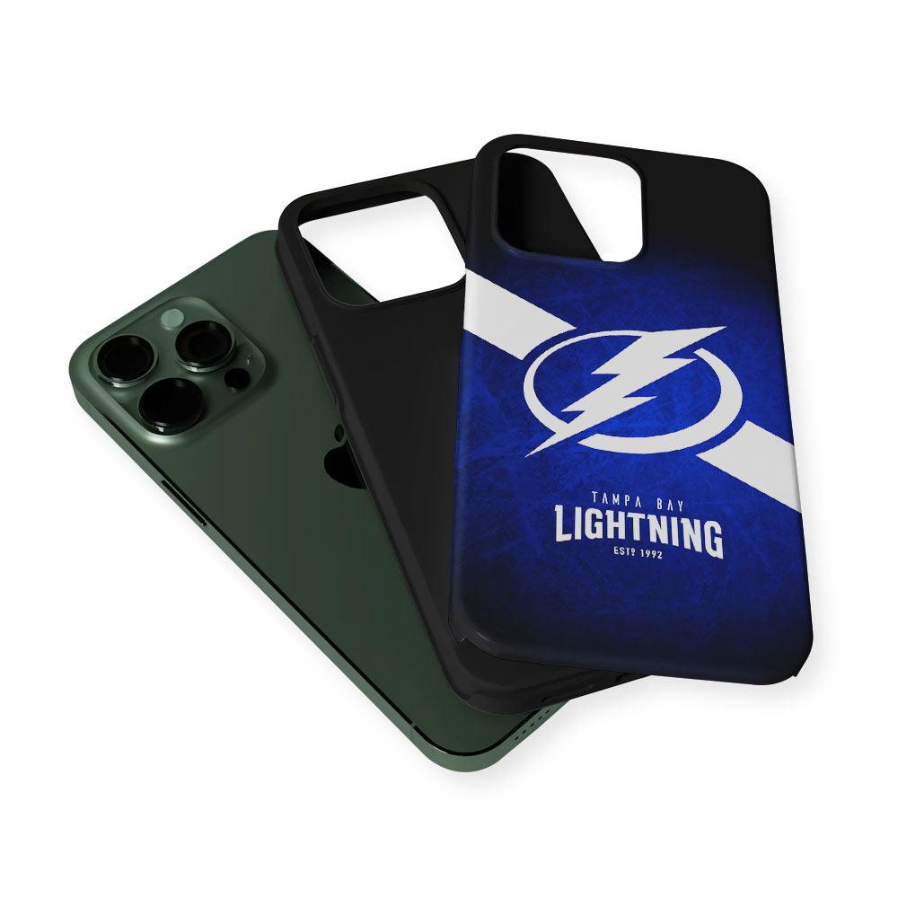 Tampa Bay Lightning Logo 2 in 1 Tough Phone Case-Oxvistore