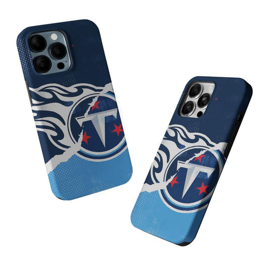 Tennessee Titans Logo 2 in 1 Tough Phone Case-Oxvistore