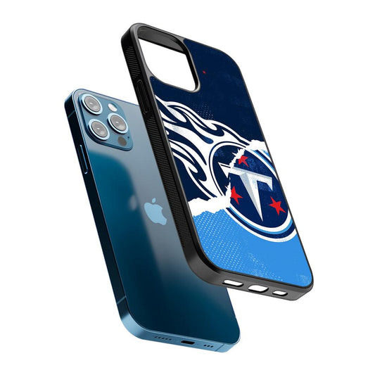 Tennessee Titans Logo 2D Rubber Phone Case-Oxvistore