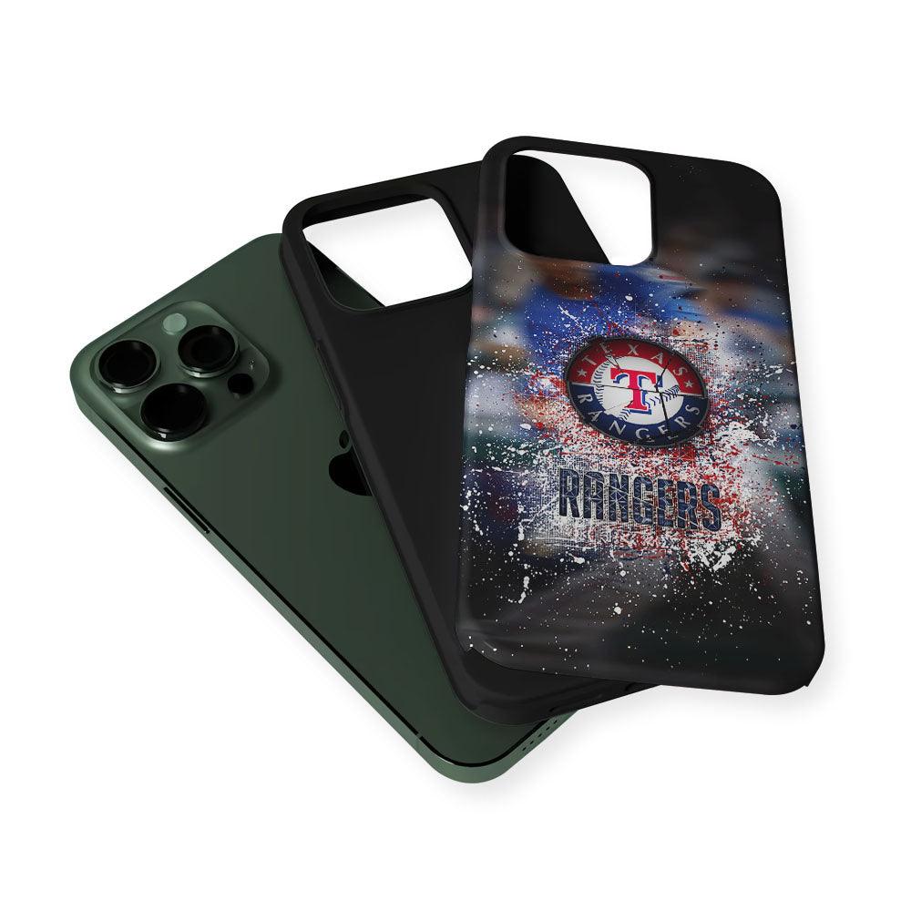 Texas Rangers Logo 2 in 1 Tough Phone Case-Oxvistore
