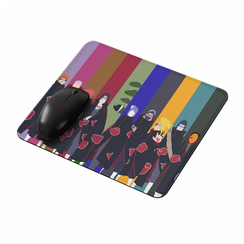 The Akatsuki Team Silhouette Mouse Pads-Oxvistore