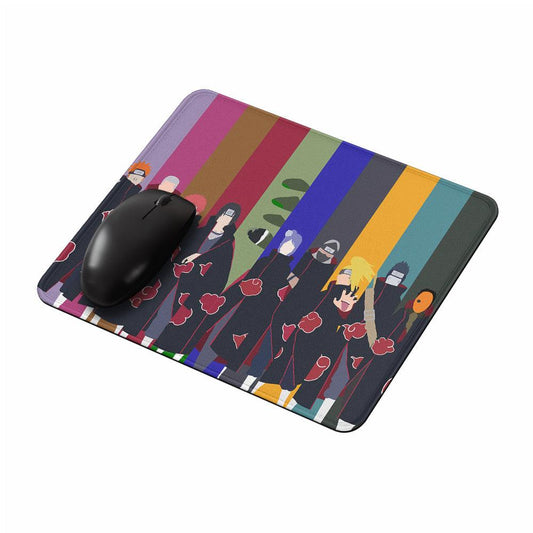 The Akatsuki Team Silhouette Mouse Pads-Oxvistore