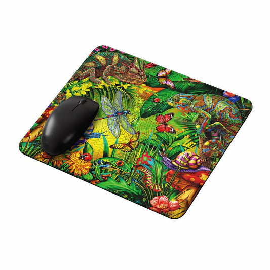 The Chameleons Tropical Forest Mouse Pads-Oxvistore