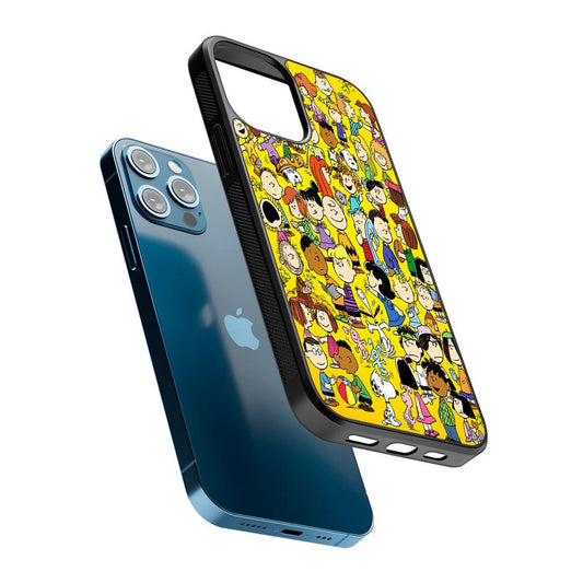 The Charlie Brown and Friends Peanuts 2D Rubber Phone Case-Oxvistore