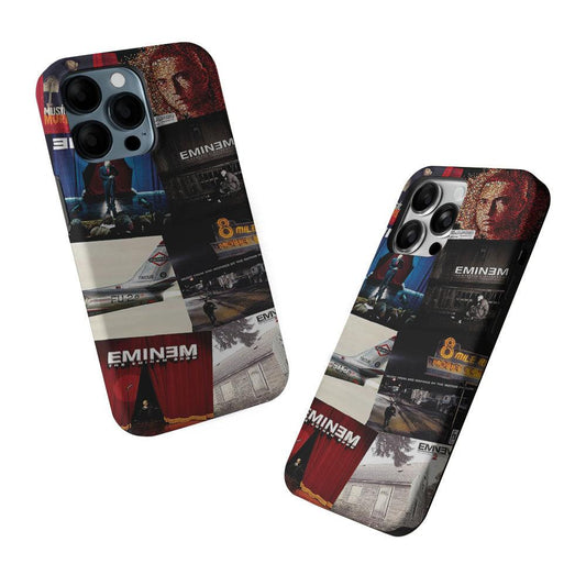 The Eminem Album Cover 2 in 1 Tough Phone Case-Oxvistore