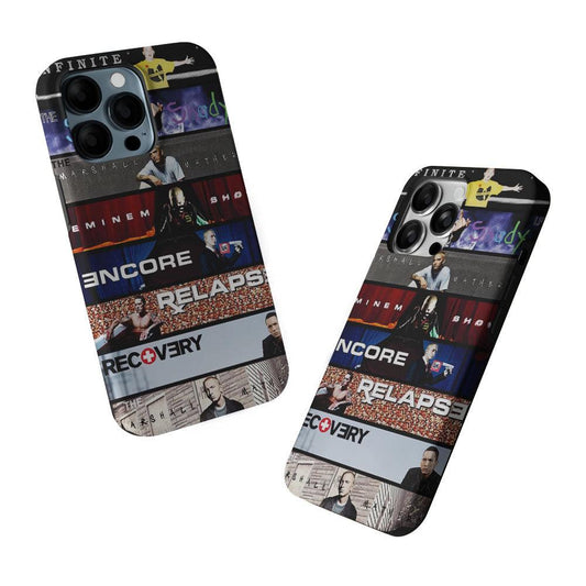 The Eminem Show Tracklist Poster 2 in 1 Tough Phone Case-Oxvistore
