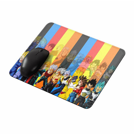 The Evolution of Vegeta Dragon Ball Mouse Pads-Oxvistore