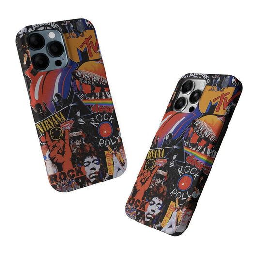 The Famous Musicians and Bands 2 in 1 Tough Phone Case-Oxvistore