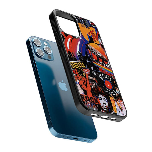 The Famous Musicians and Bands 2D Rubber Phone Case-Oxvistore