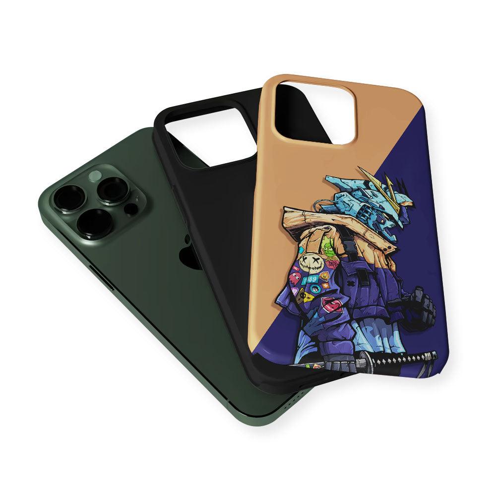 The Gundam Ronin Hypebeast 2 in 1 Tough Phone Case-Oxvistore