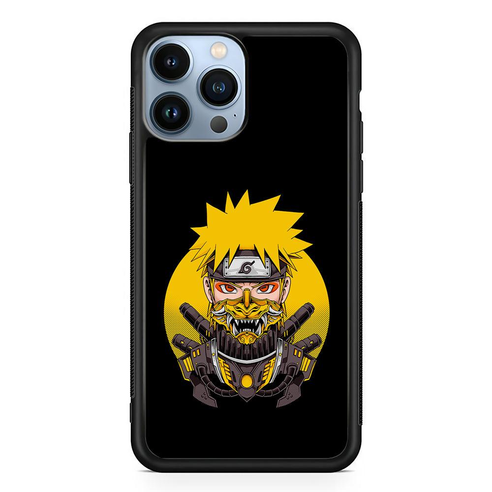 The Mask Naruto Uzumaki 2D Rubber Phone Case-Black-Oxvistore