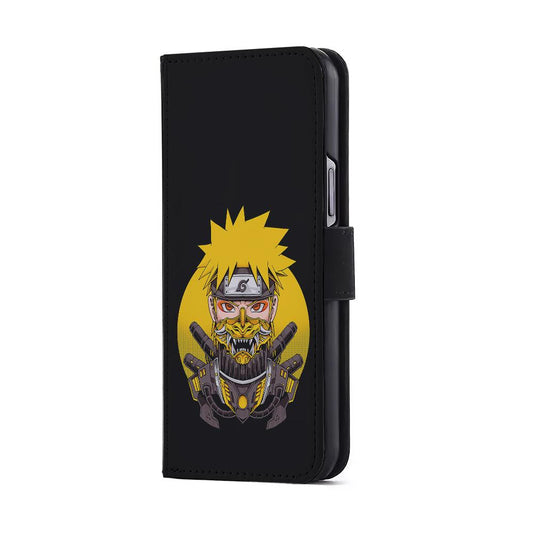 The Mask Naruto Uzumaki Flip Wallet Phone Case-Oxvistore