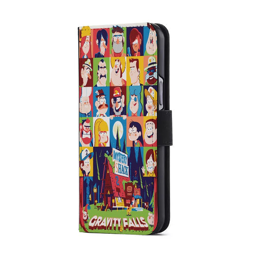 The Mystery Shack Gravity Falls Flip Wallet Phone Case-Oxvistore