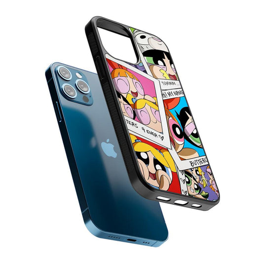 The Powerpuff Girls Photoshoot 2D Rubber Phone Case-Oxvistore