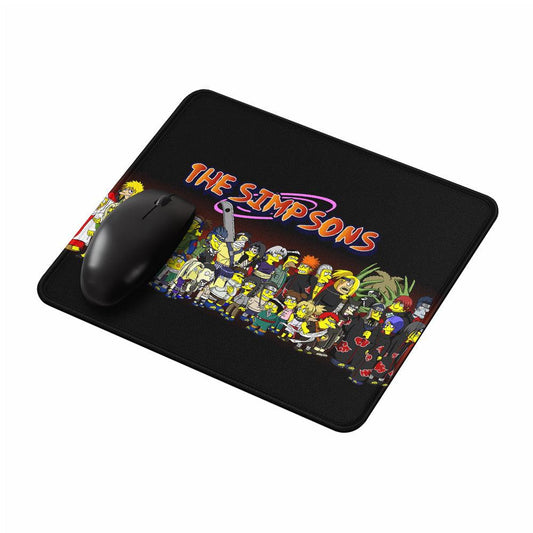 The Simpsons Naruto Cosplay Mouse Pads-Oxvistore
