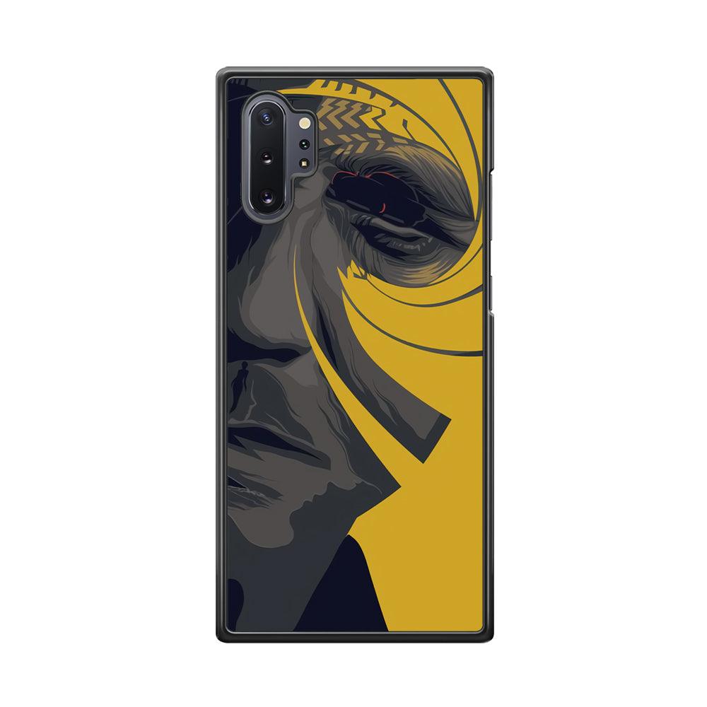 The Visionable of Agent 007 Samsung Galaxy Note 10 Plus Case-Rubber Black (2D Case)-Oxvistore