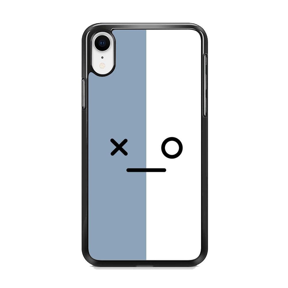 The Expression iPhone XR Case-Rubber Black (2D Case)-Oxvistore