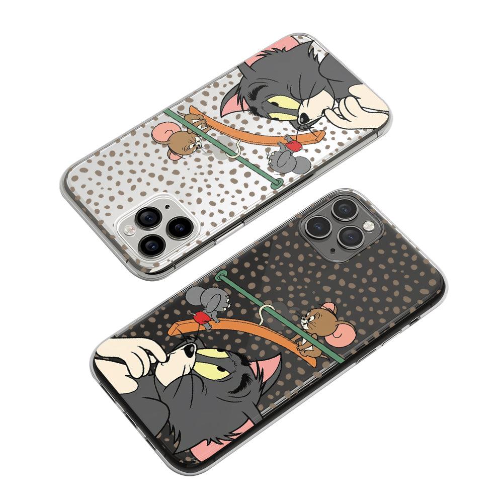 Tom and Jerry Inopportune Moment Clear Soft Case-Oxvistore