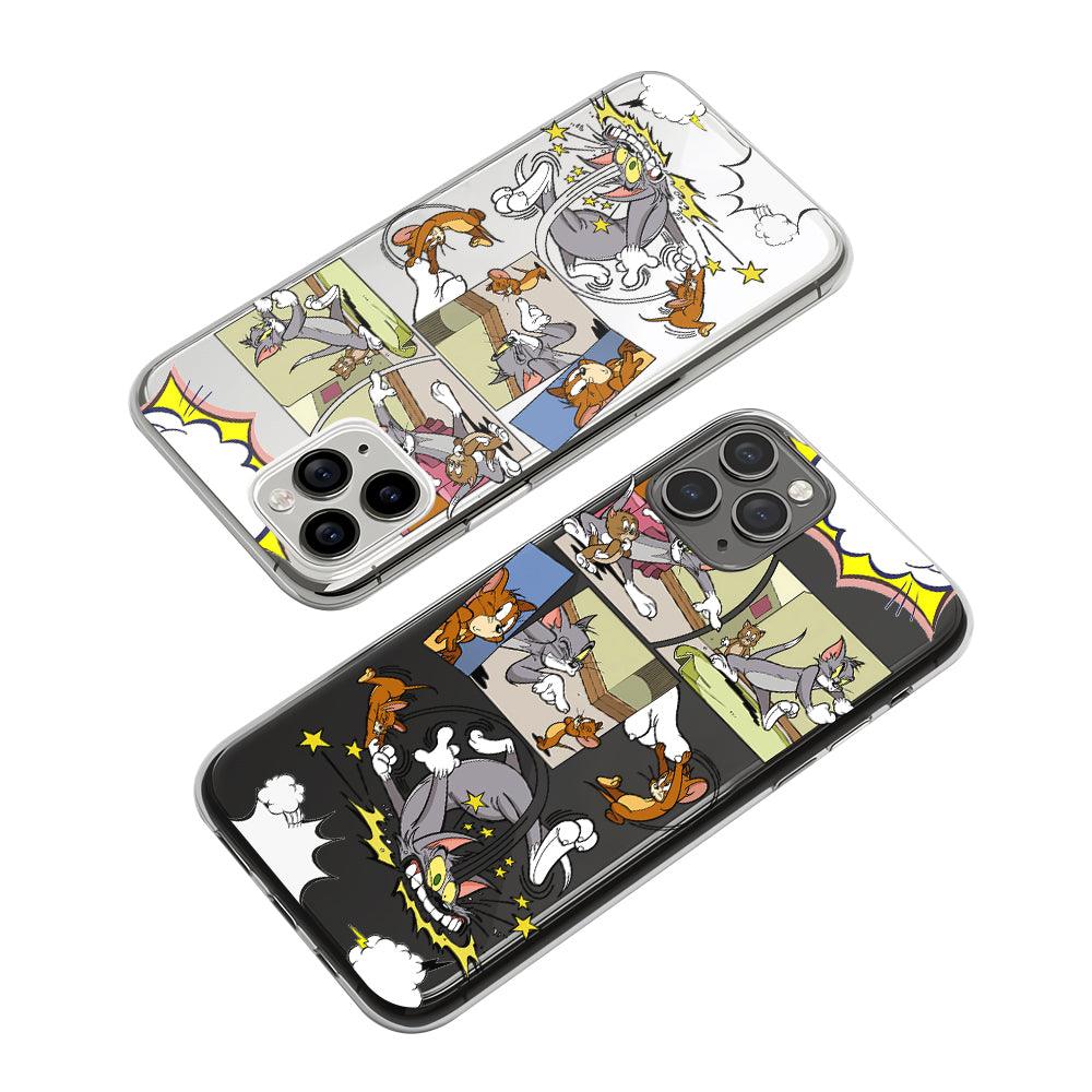 Tom and Jerry Massive Slam Clear Soft Case-Oxvistore