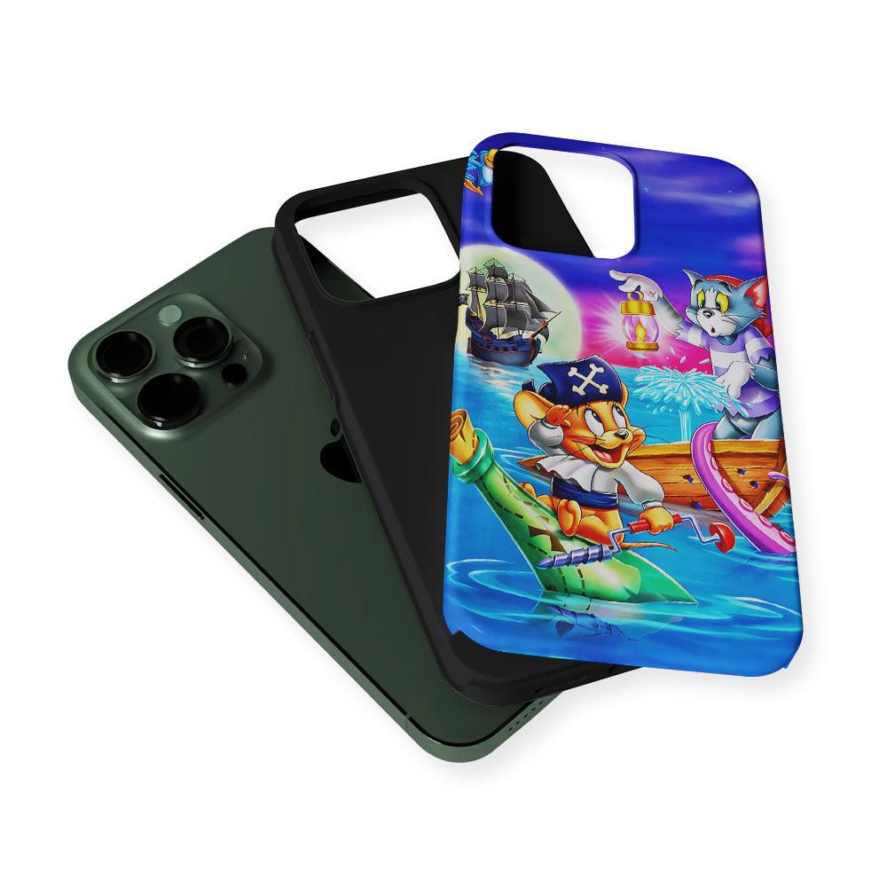 Tom and Jerry Pirates 2 in 1 Tough Phone Case-Oxvistore