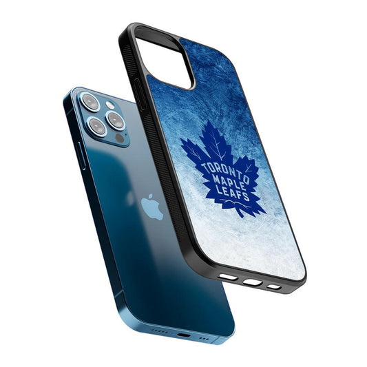 Toronto Maple Leafs Logo 2D Rubber Phone Case-Oxvistore