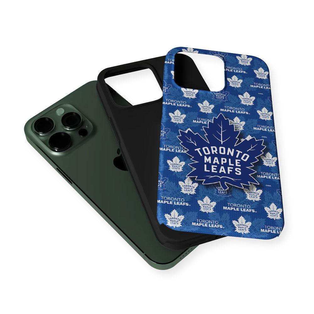 Toronto Maple Leafs Pattern 2 in 1 Tough Phone Case-Oxvistore