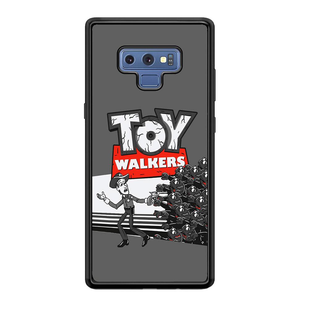Toy Story Dead Walkers Samsung Galaxy Note 9 Case-Rubber Black (2D Case)-Oxvistore