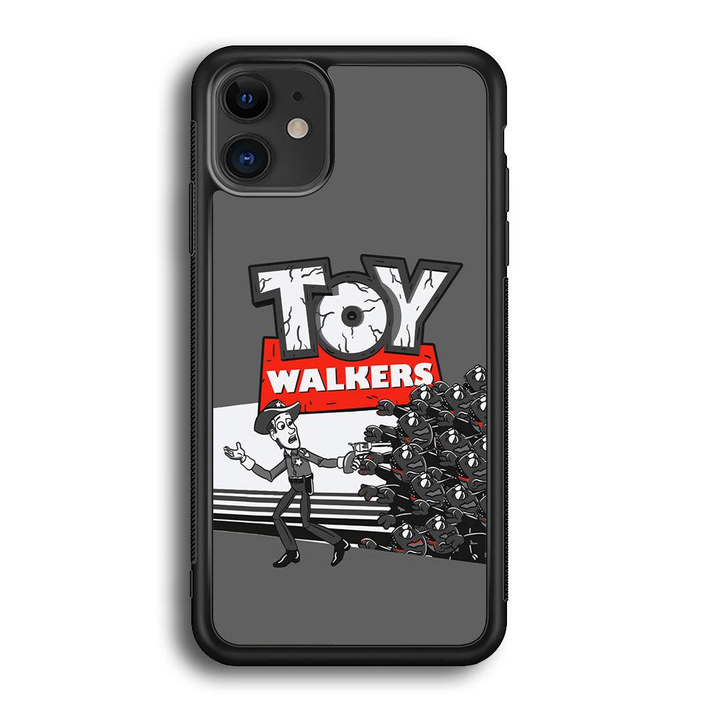 Toy Story Dead Walkers iPhone 12 Case-Rubber Black (2D Case)-Oxvistore