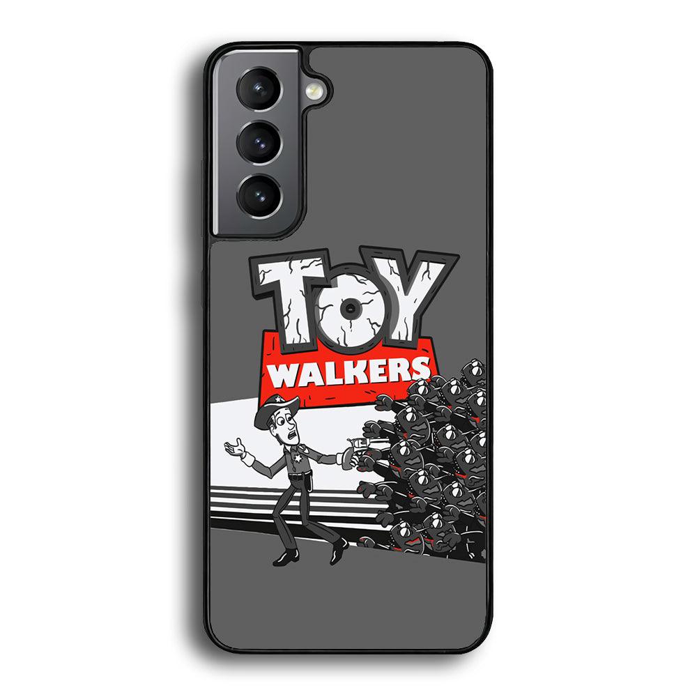 Toy Story Dead Walkers Samsung Galaxy S21 Plus Case-Rubber Black (2D Case)-Oxvistore