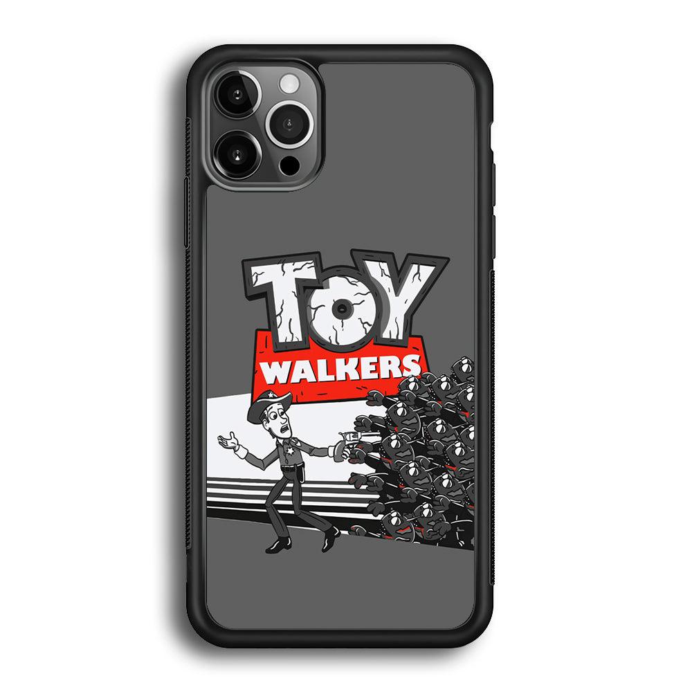 Toy Story Dead Walkers iPhone 12 Pro Max Case-Rubber Black (2D Case)-Oxvistore