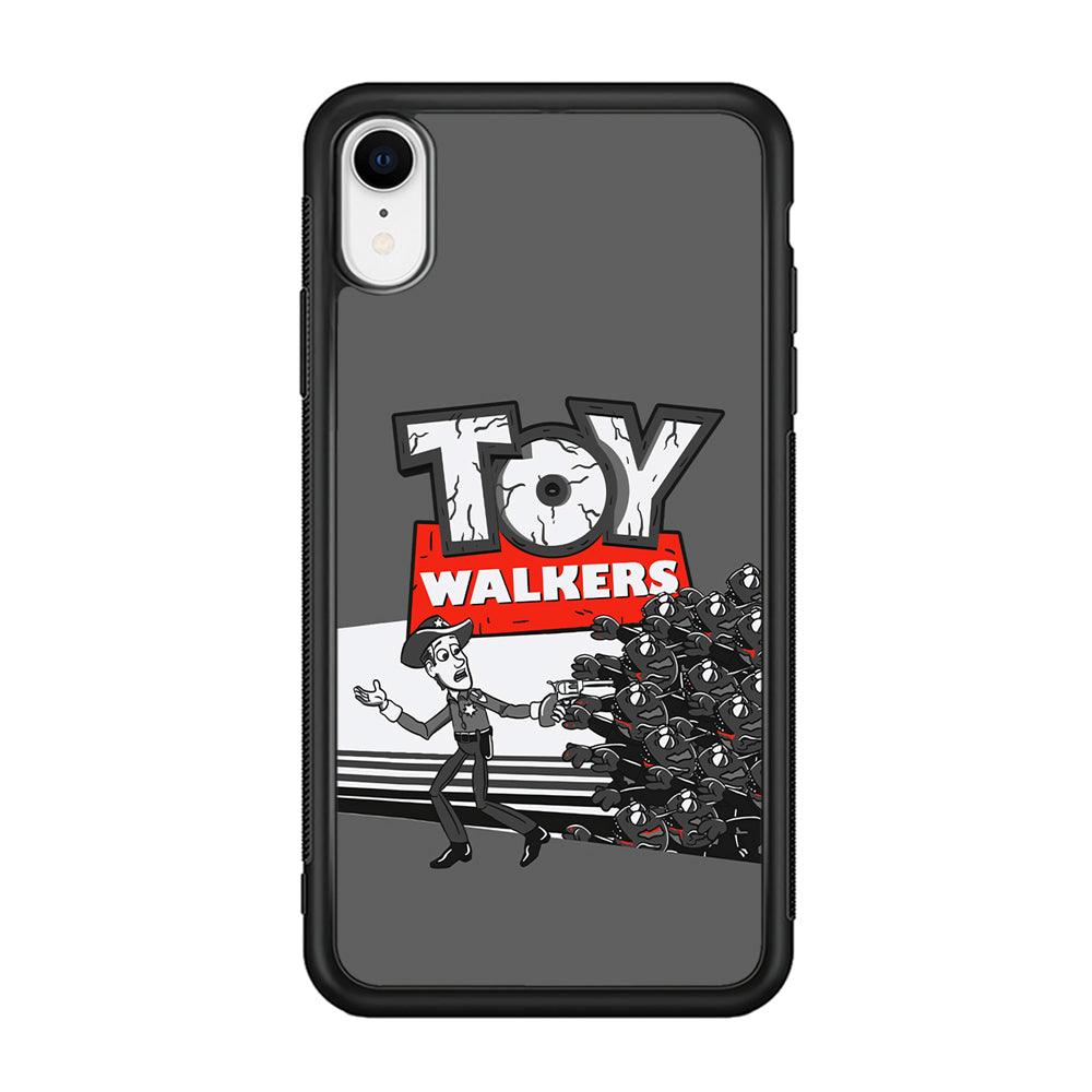 Toy Story Dead Walkers iPhone XR Case-Rubber Black (2D Case)-Oxvistore