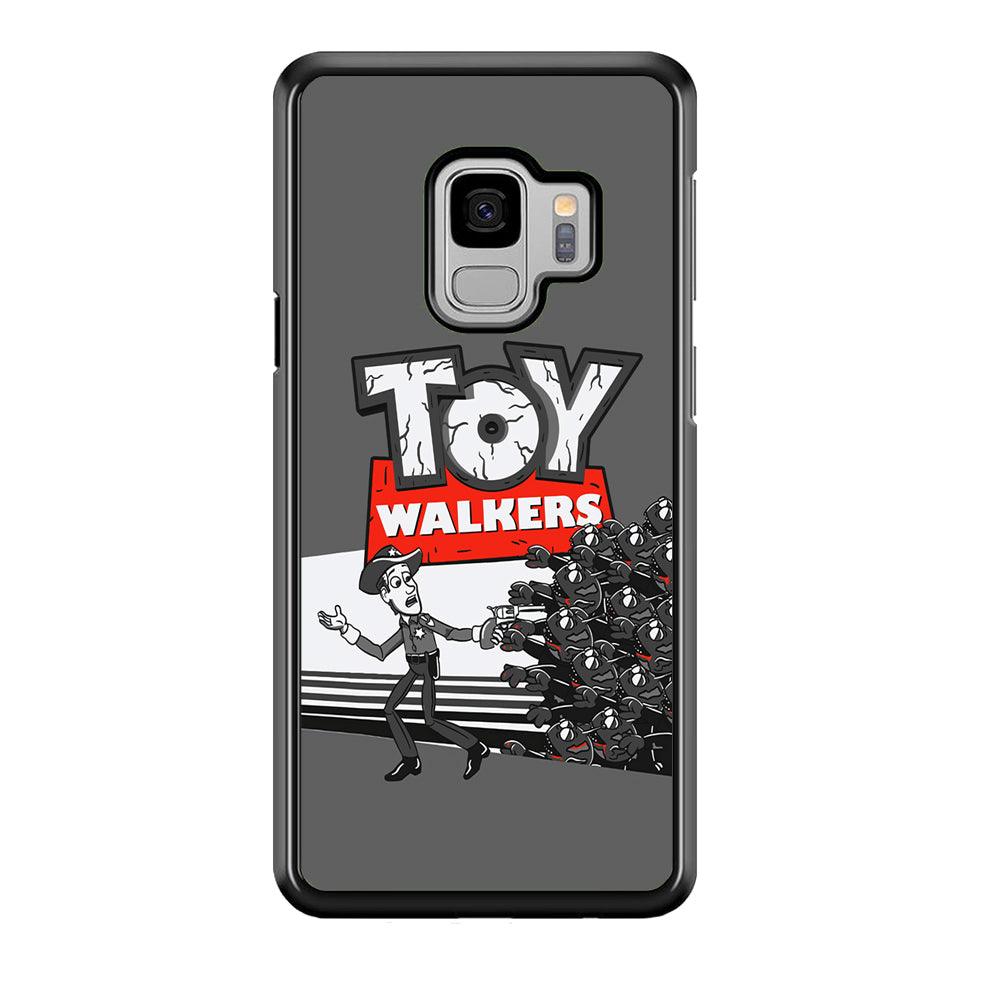 Toy Story Dead Walkers Samsung Galaxy S9 Case-Rubber Black (2D Case)-Oxvistore