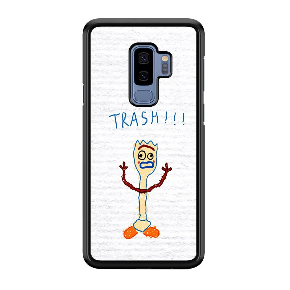 Toy Story Trash Hands Up Samsung Galaxy S9 Plus Case-Rubber Black (2D Case)-Oxvistore