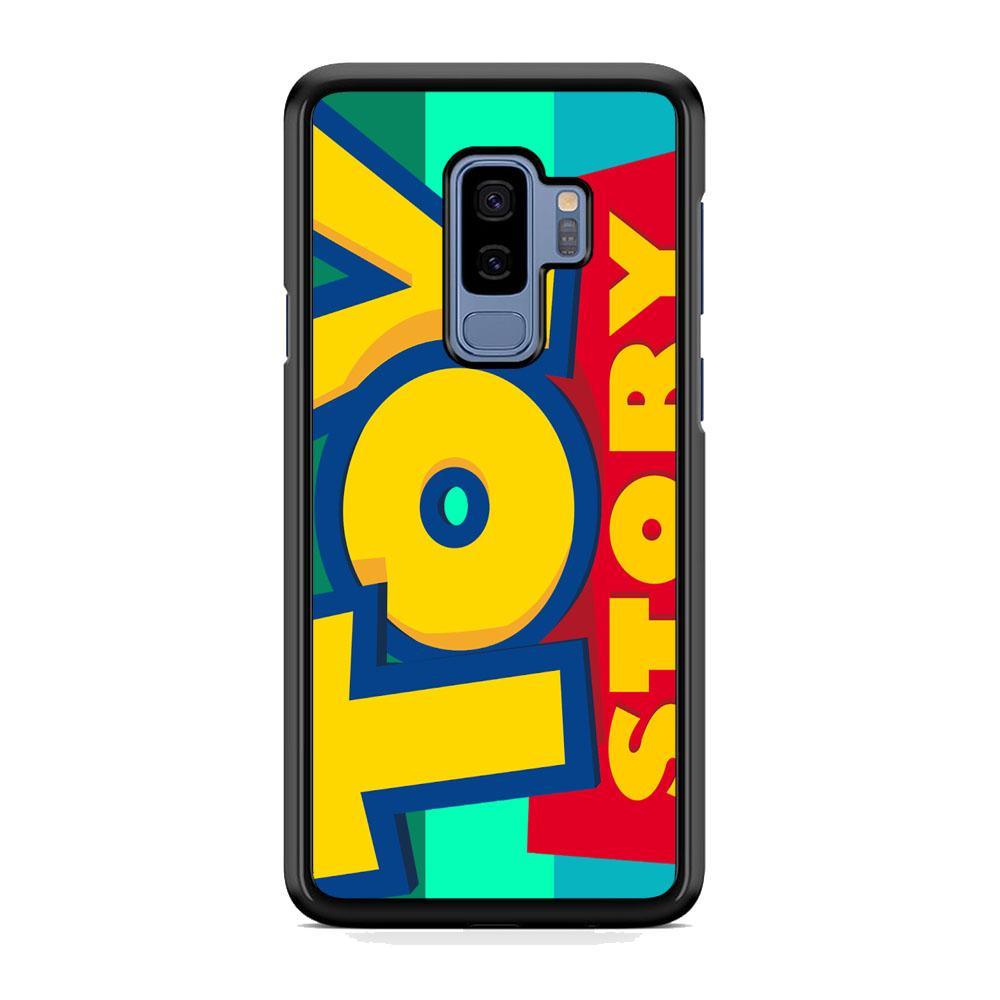 Toy Story Logo Samsung Galaxy S9 Plus Case-Rubber Black (2D Case)-Oxvistore