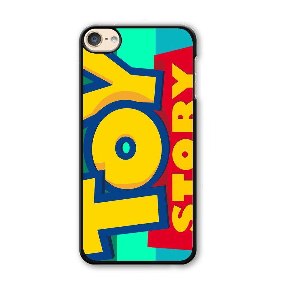 Toy Story Logo iPod Touch 6 Case-Plastic Black (2D Case)-Oxvistore