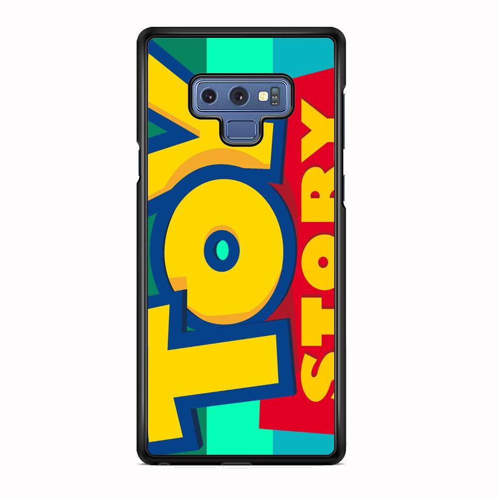 Toy Story Logo Samsung Galaxy Note 9 Case-Rubber Black (2D Case)-Oxvistore