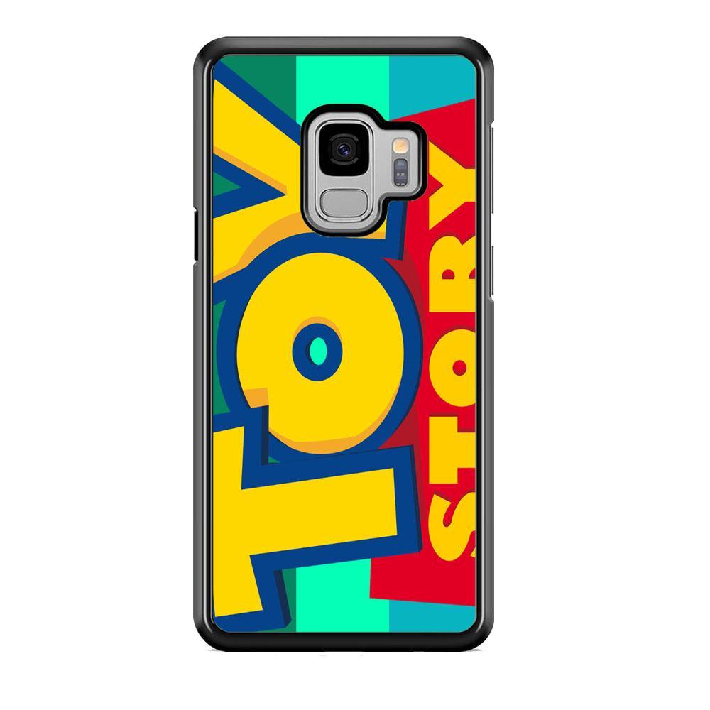 Toy Story Logo Samsung Galaxy S9 Case-Rubber Black (2D Case)-Oxvistore